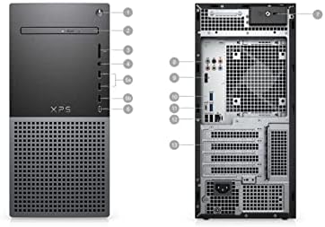 Dell XPS 8950 Desktop | Core i9-1TB SSD - 32GB RAM - 1660 Ti | 16 ליבות @ 5.2 ג'יגה הרץ - 12 Gen